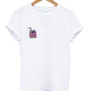 peach juice t-shirt