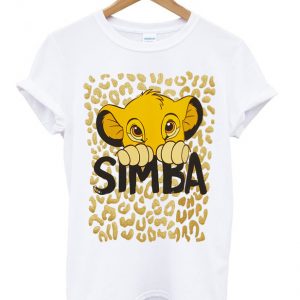 simba the lion t-shirt
