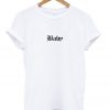 baby letter t-shirt