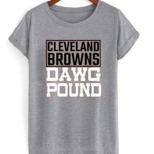 cleveland browns dawg pound t-shirt