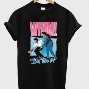 wham big tour 84 t-shirt
