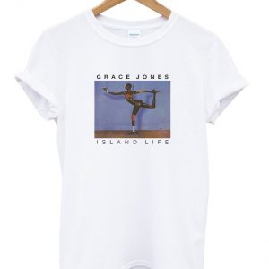 gace jones island life t-shirt