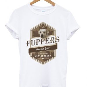 puppers premium lager t-shirt