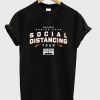 social distancing tour t-shirt