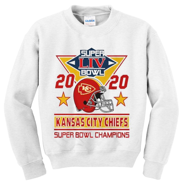 super liv bowl 2020 kansas city chiefs sweatshirt