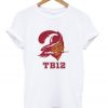 tom brady logo t-shirt