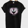 unicorn heart love t-shirt