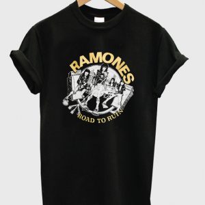 ramones road to ruin t-shirt