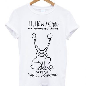 the unfinished album daniel johnston t-shirt