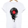 melting vinly t-shirt