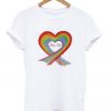 rainbow stay safe t-shirt