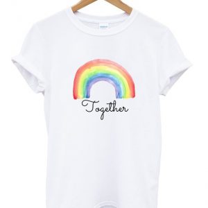 rainbow together t-shirt