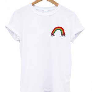 sad rainbow t-shirt