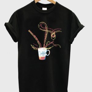 hot coffee t-shirt