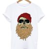 skull beard t-shirt