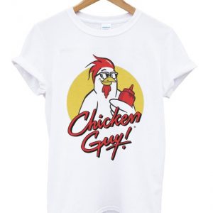 chicken guy t-shirt