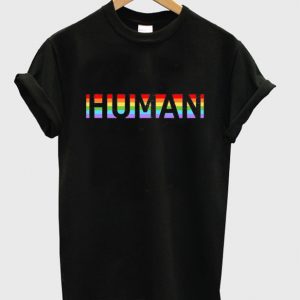 human t-shirt