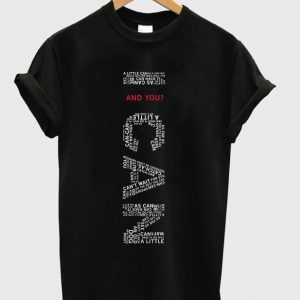 i and you t-shirt