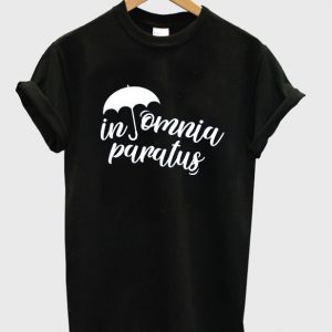 insomnia paratus t-shirt