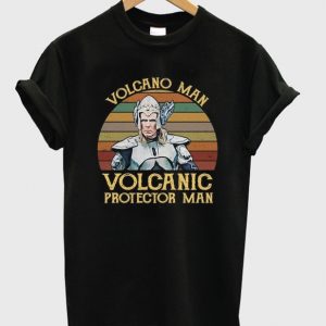 volcano man t-shirt