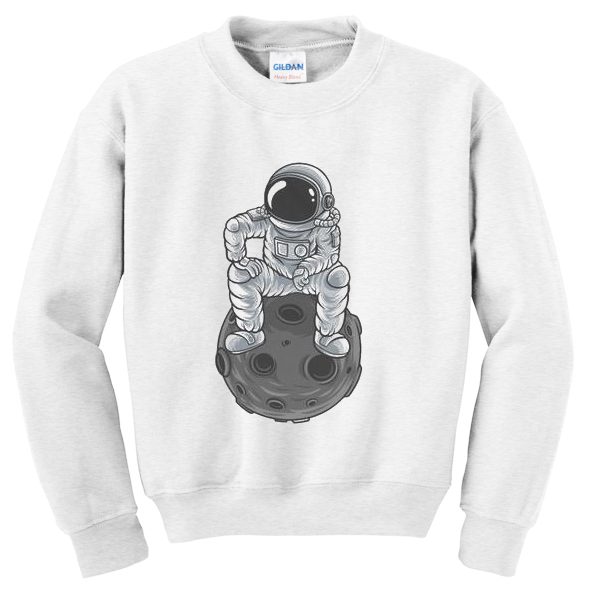 astronauts master of the moon sweatshirt