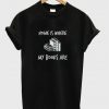 home is where my books are t-shirt