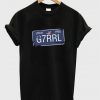 license plate utah t-shirt