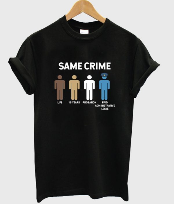 same crime t-shirt