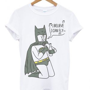 batman i believe i can fly t-shirt