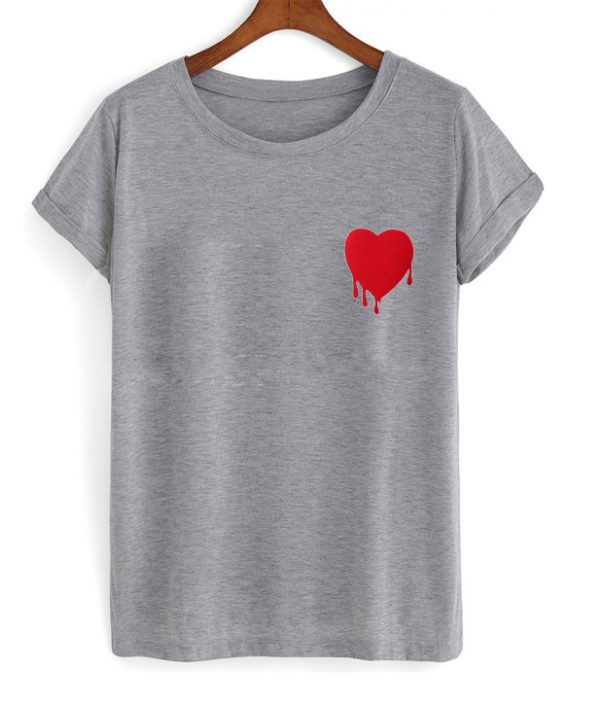 bleeding heart t-shirt