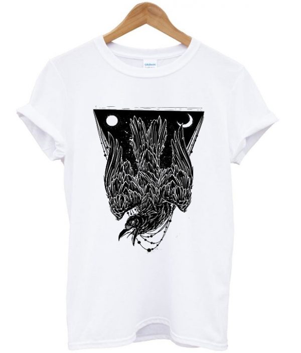 crow raven t-shirt