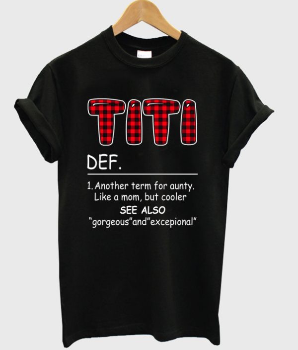 titi def t-shirt