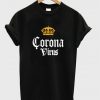 crown corona virus t-shirt