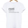 cunt t-shirt