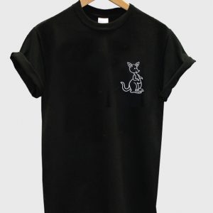 kangaroo pocket t-shirt