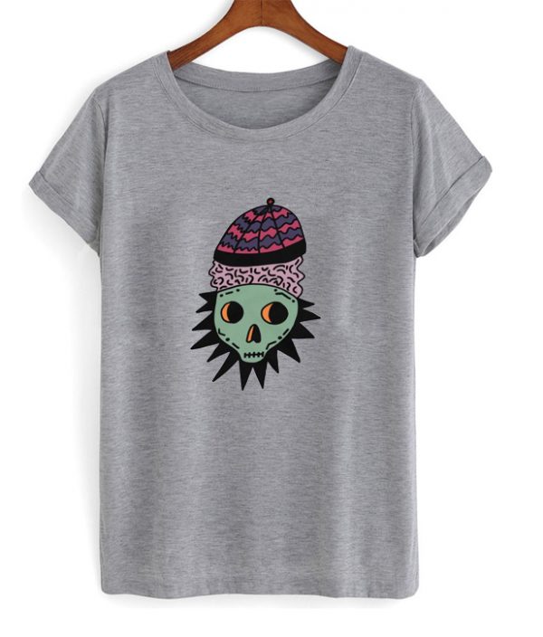 old skull brainiac t-shirt