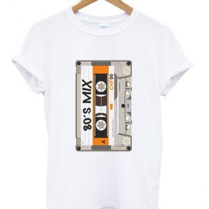 80's mix cassette t-shirt
