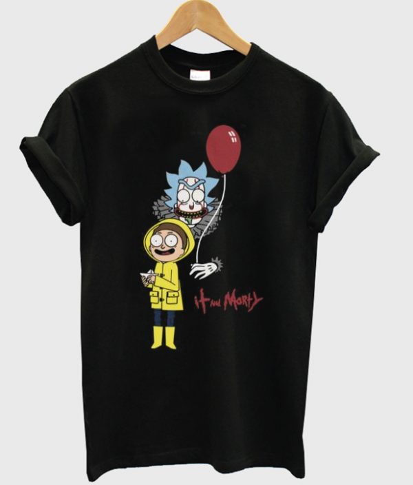 IT and morty t-shirt