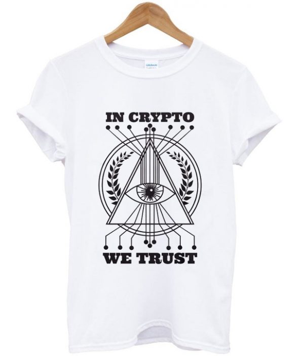 in crypto we trust t-shirt