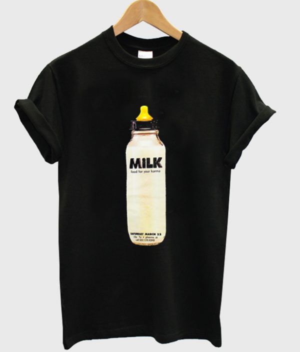 milk bottle t-shirt