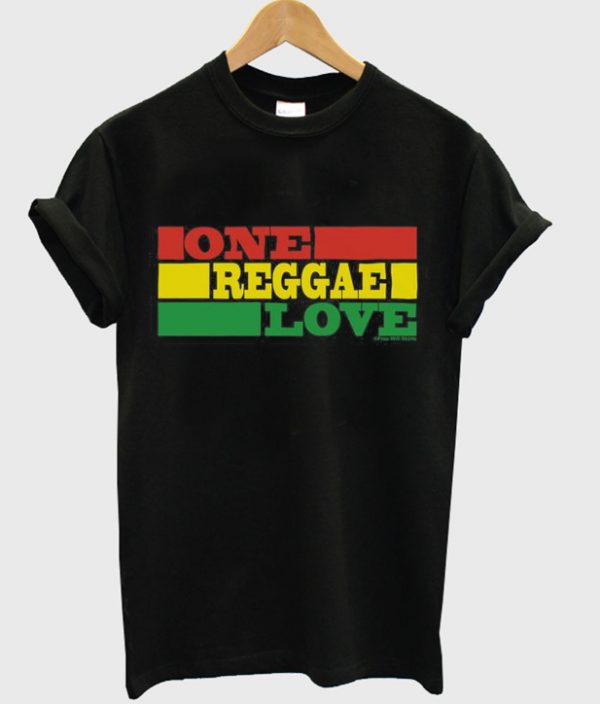 one reggae love t-shirt