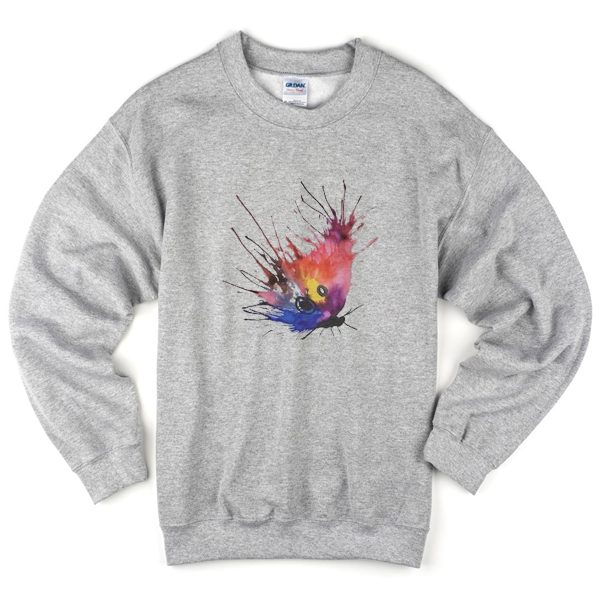 rainbow butterfly sweatshirt