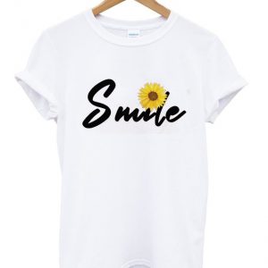 smile sunflower t-shirt