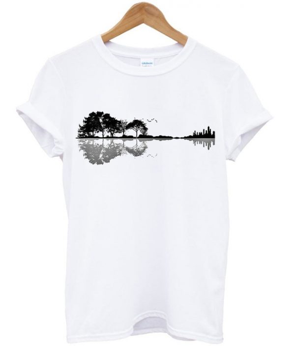 guitar tree t-shirt