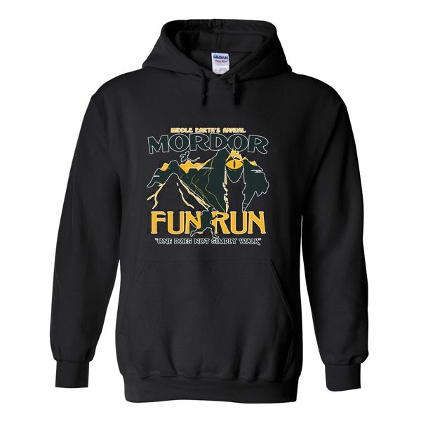 mordor fun run hoodie