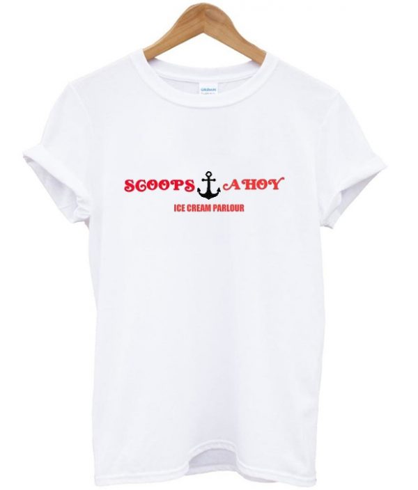 scoops ahoy t-shirt