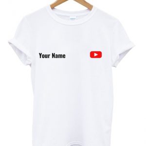 your name youtube t-shirt