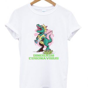 dinosaur coronavirus t-shirt