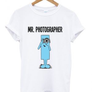 mr photographer t-shirt