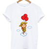 girl with yhe balloons t-shirt